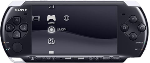 PSP Slim&Lite 3000 Console, Black, Boxed